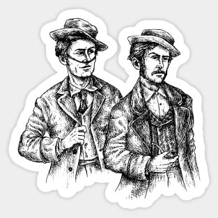 Aaron and Joe Sticker